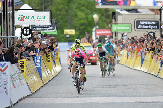 Louis Meintjes and Alberto Contador